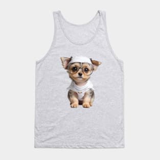 Nature, Cute Little Dog Tank Top